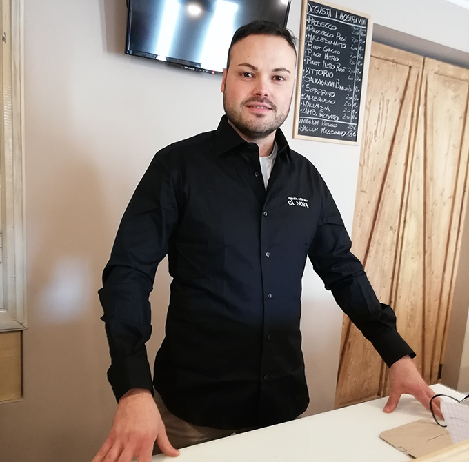 mirco responsabile vigneti produzione agricola cà nova vicenza